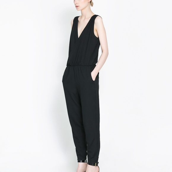 basic black jumpsuit